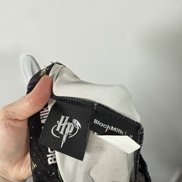 Black Milk Star Wars Hogwarts Life Velour Leggings Novelty Disney Womens Medium - Picture 6 of 7